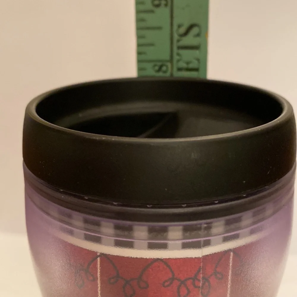 2002 Starbucks Coffee Co “Red Hearts”Themed Insulated Cup - Picture 11 of 15